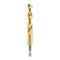 Набор сверл по металлу HSS-TiN с шестигранным хвостовиком Shockwave MILWAUKEE Shockwave HSS-G TiN Red Hex 10.5 mm - 5 pcs 4932500414