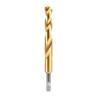 Набор сверл по металлу HSS-TiN с шестигранным хвостовиком Shockwave MILWAUKEE Shockwave HSS-G TiN Red Hex 10.5 mm - 5 pcs 4932500414