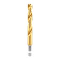 Набор сверл по металлу HSS-TiN с шестигранным хвостовиком Shockwave MILWAUKEE Shockwave HSS-G TiN Red Hex 11.5 mm - 5 pcs 4932500416