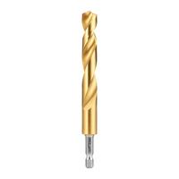Набор сверл по металлу HSS-TiN с шестигранным хвостовиком Shockwave MILWAUKEE Shockwave HSS-G TiN Red Hex 12.5 mm - 5 pcs 4932500418
