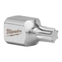 Головка-бита Torx укороченная с приводом 1/4'' MILWAUKEE 1/4'' Drive T30 Torx Stubby Bit Socket 4932500468
