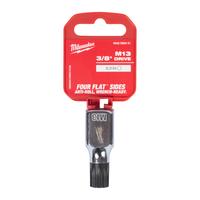 Бита-головка XZN с приводом 3/8'' MILWAUKEE 3/8'' Drive 13M Triple Square Bit Socket 4932500491