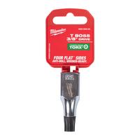 Бита-головка Torx защищённая, привод 3/8'' MILWAUKEE 3/8'' Drive T55 Tamper Proof Torx Bit Socket 4932500506