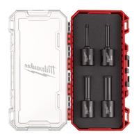 Набор алмазных коронок для плитки с резьбой M14 MILWAUKEE M14 Diamond Tile Drill 4 pc Set 4932500544