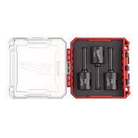 Набор алмазных коронок для плитки с резьбой M14 MILWAUKEE M14 Diamond Tile Drill 3 pc Set 2 4932500546