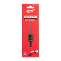 Адаптер-переходник Quick Lock Pin XL для коронок MILWAUKEE QL Arbor 3/8''/9,5mm - 1 pc 4932500548