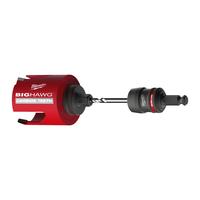 Адаптер-переходник Quick Lock Pin XL для коронок MILWAUKEE QL Arbor 7/16''/11mm - 1 pc 4932500549