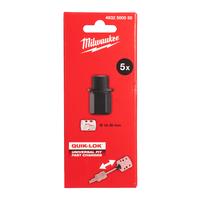 Адаптер-переходник Quick Lock Pin XL для коронок MILWAUKEE QL Adaptor S 1/2'' x 20 - Ø 14-30 mm - 5PC 4932500550