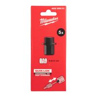 Адаптер-переходник Quick Lock Pin XL для коронок MILWAUKEE QL Adaptor L  5/8'' x 18 - Ø 32-51mm - 5PC 4932500551