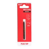 Метчик метрический с прямыми канавками (промежуточный) MILWAUKEE M5-0.80 mm Straight Flute PLUG TAP 4932500591