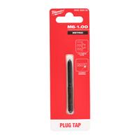 Метчик метрический с прямыми канавками (промежуточный) MILWAUKEE M6-1.00 mm Straight Flute PLUG TAP 4932500592