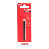 Метчик метрический с прямыми канавками (промежуточный) MILWAUKEE M7-1.00 mm Straight Flute PLUG TAP 4932500593