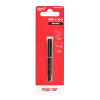 Метчик метрический с прямыми канавками (промежуточный) MILWAUKEE M9-1.00 mm Straight Flute PLUG TAP 4932500597