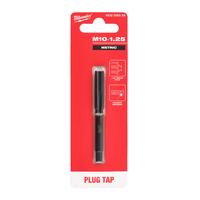 Метчик метрический с прямыми канавками (промежуточный) MILWAUKEE M10-1.25 mm Straight Flute PLUG TAP 4932500599