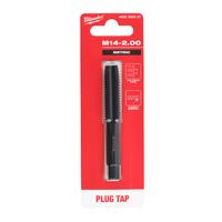 Метчик метрический с прямыми канавками (промежуточный) MILWAUKEE M14-2.0 mm Straight Flute PLUG TAP 4932500607