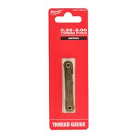Резьбомер метрический MILWAUKEE Metric thread gauge 4932500630