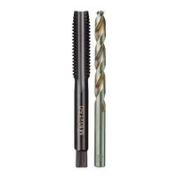 Набор метрических метчиков с прямыми канавками и свёрл MILWAUKEE 2 pc M10-1.5 plug tap & 8.5 DRILL BIT set 4932500639