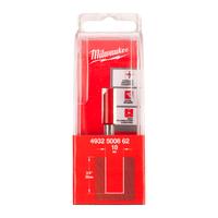 Фреза прямая двузаходная MILWAUKEE Rtr B. S1/4'' Straight 2C 10/48mm - 1 pc 4932500862