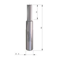 Фреза прямая двузаходная MILWAUKEE Rtr B. S8 Straight 2C 6/50mm - 1 pc 4932500879