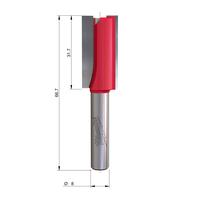 Фреза прямая двузаходная MILWAUKEE Rtr B. S8 Straight 2C 16/66mm - 1 pc 4932500893