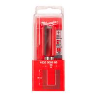 Фреза прямая двузаходная MILWAUKEE Rtr B. S12 Straight 2C 20/80mm - 1 pc 4932500906