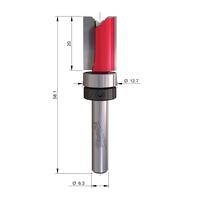 Фреза копировальная профильная MILWAUKEE Rtr B. S1/4'' Template 12.7/57.2mm - 1 pc 4932500937