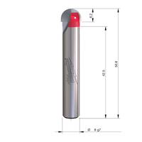 Фреза галтельная радиусная MILWAUKEE Rtr B. S8 Radius Cove 9.5/50.8mm - 1 pc 4932500968