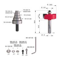 Фреза для выборки четверти (пазовая) MILWAUKEE Rtr B. S8 Rebater 34.9/0-12.7mm - 1 pc 4932500999
