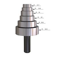 Фреза для выборки четверти (пазовая) MILWAUKEE Rtr B. Rebater Vario bearing set - 8 pc 4932501000