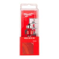 Фреза для скругления кромок (овало) MILWAUKEE Rtr B. S8 Roundover 19.1/54mm - 1 pc 4932501025