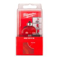 Фреза галтельная (скругляющая) MILWAUKEE Rtr B. S8 Round Cove 38.1/57.7mm - 1 pc 4932501036