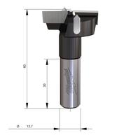 Фреза для сверления под петли MILWAUKEE Rtr B. S1/2'' Hinge Boring 35mm - 1 pc 4932501040