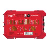 Набор прямых фрез Premium MILWAUKEE Rtr B. S1/2'' Set - 7 pc 4932501051