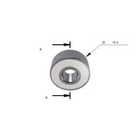 Подшипник сменный для фрезы MILWAUKEE Rtr B. Bearing B12 12.5x4.76x4.98mm - 1 pc 4932501066
