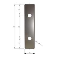 Сменные твёрдосплавные ножи для фрез MILWAUKEE Rtr B.HW knives 50x12x1.5mm K4 - 10 pc 4932501072
