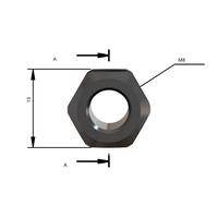 Шайба сменная для фрезы MILWAUKEE Rtr B. Nut S7 M8 - 1 pc 4932501081