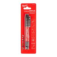 Маркер INKZALL™ двусторонний с ультратонким и тонким пишущим узлом MILWAUKEE INKZALL™ Double Tip - Chiseled/Fine Point 4932501155