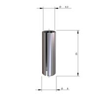 Шайба сменная для фрезы MILWAUKEE Rtr B. Reduction bush 8mm - 1/4'' - 1 pc 4932501182