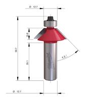 Фреза фасочная MILWAUKEE Rtr B. S1/2'' Chamfer 31.7/53.3mm - 1 pc 4932501210