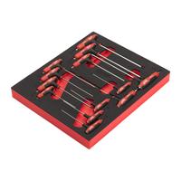 Ложемент для набора Г-образных ключей Torx MILWAUKEE 13 pc Torx T-Key Set Foam Insert 4932501231