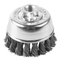 Щётка чашечная M14 с кручёной проволокой MILWAUKEE Knot Cup Brush M14 65x18mm Steel 0.5mm - 1 pc 4932501735