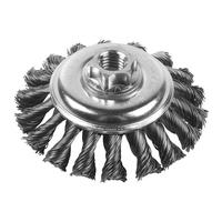 Щётка коническая M14 с кручёной проволокой MILWAUKEE Knot Conical Brush M14 100x12mm Steel 0.5mm - 1 pc 4932501744