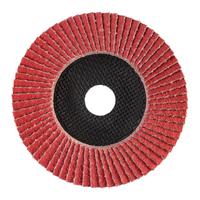 Лепестковый диск CERA TURBO XL с удлинёнными лепестками MILWAUKEE Flap discs CERA TURBO XL 125mm G80 5° - 1 pc 4932502183