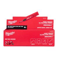 Маркер INKZALL™ с удлинённым ультратонким пишущим узлом MILWAUKEE INKZALL™ Deep Reach Ultra-Fine Point (Bulk version) 4932502324