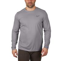 Лонгслив WORKSKIN™ WWLSG-XXL, серый MILWAUKEE 4933478192
