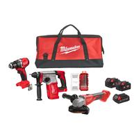 Набор аккумуляторных бесщёточных инструментов MILWAUKEE M18 BLPP3IT-502B 4933502358