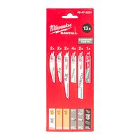 Набор полотен для сабельных пил Sawzall MILWAUKEE Sawzall Blade Set 4 - 13 pc 49472231