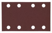 Шлифовальная бумага MILWAUKEE для орбитальных шлифмашин 80х133 мм зерно 80 10 шт 4932351667
