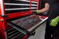 Инструментальная тележка 46˝ / 117 см, 10 полок MILWAUKEE 4932478852