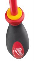 Отвертка диэлектрическая Pozidriv/шлиц MILWAUKEE PZ/SL1 4932464057